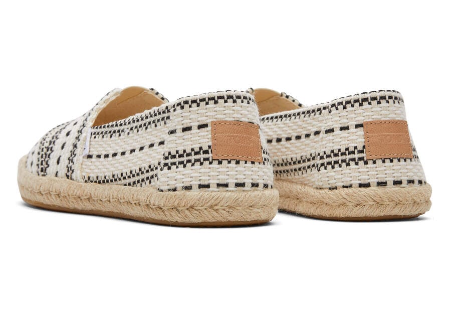 Toms Alpargata Vaskos Global Woven Rope Espadrille Női Espadrilles Krém Magyarország | HU811-495