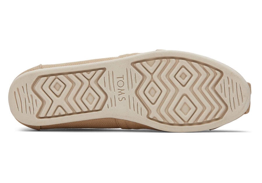 Toms Alpargata Woven Női Alpargatas Krém Magyarország | HU673-050