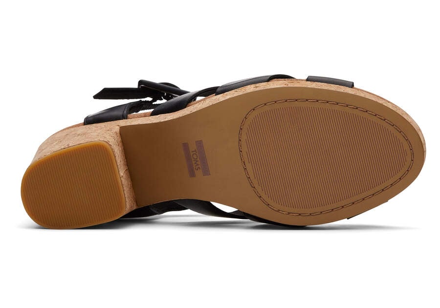 Toms Ava Sandal Női Szandál Fekete Magyarország | HU937-156