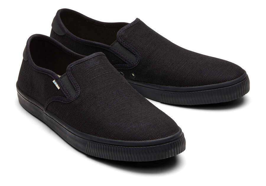 Toms Baja Slip On Férfi Slip On Fekete Magyarország | HU426-879