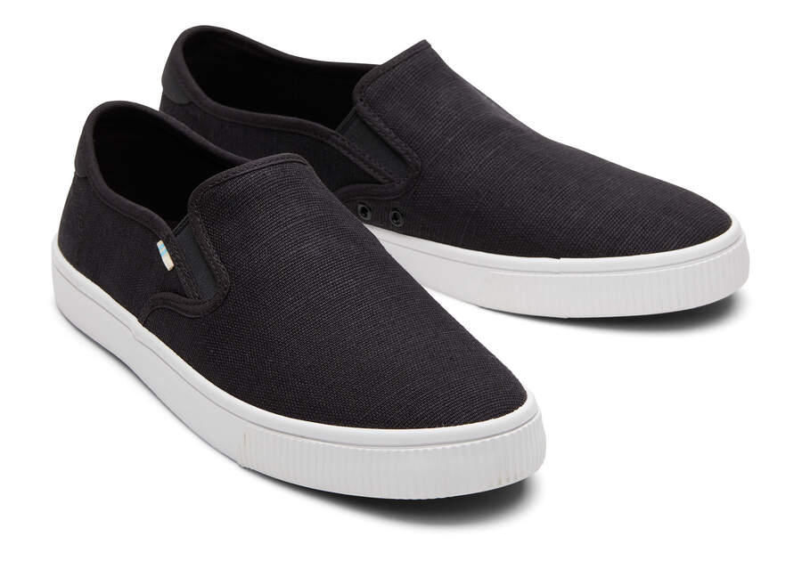 Toms Baja Slip On Férfi Slip On Fekete Magyarország | HU862-885