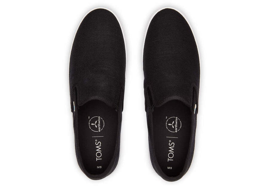 Toms Baja Slip On Férfi Slip On Fekete Magyarország | HU862-885