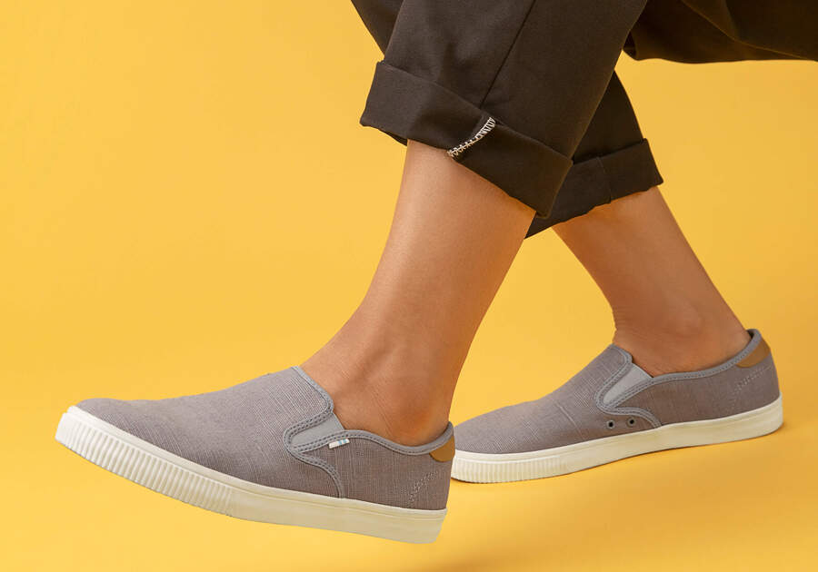 Toms Baja Slip On Férfi Slip On Mélyszürke Magyarország | HU635-377