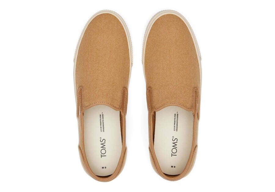 Toms Baja Slip On Férfi Tornacipő Barna Magyarország | HU416-866