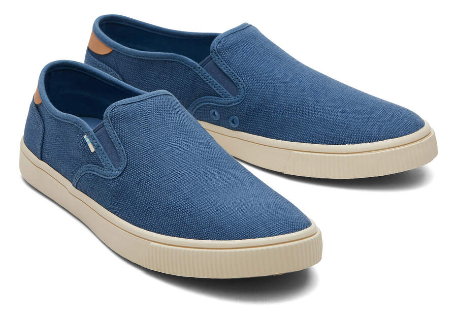 Toms Baja Slip On Férfi Tornacipő Kék Magyarország | HU186-664