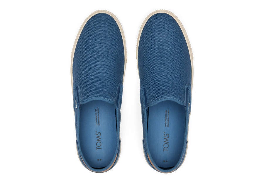 Toms Baja Slip On Férfi Tornacipő Kék Magyarország | HU186-664