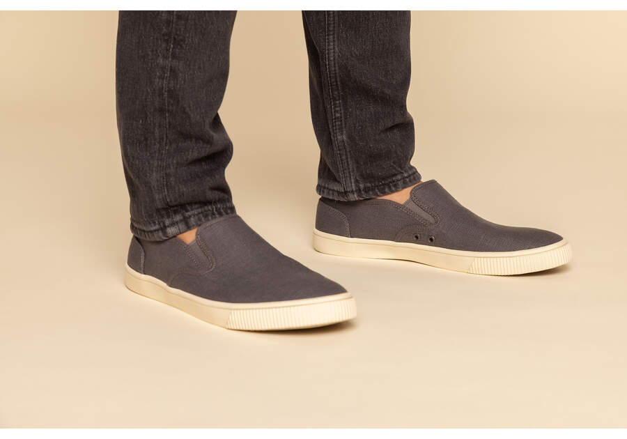 Toms Baja Slip On Férfi Tornacipő Szürke Magyarország | HU060-480