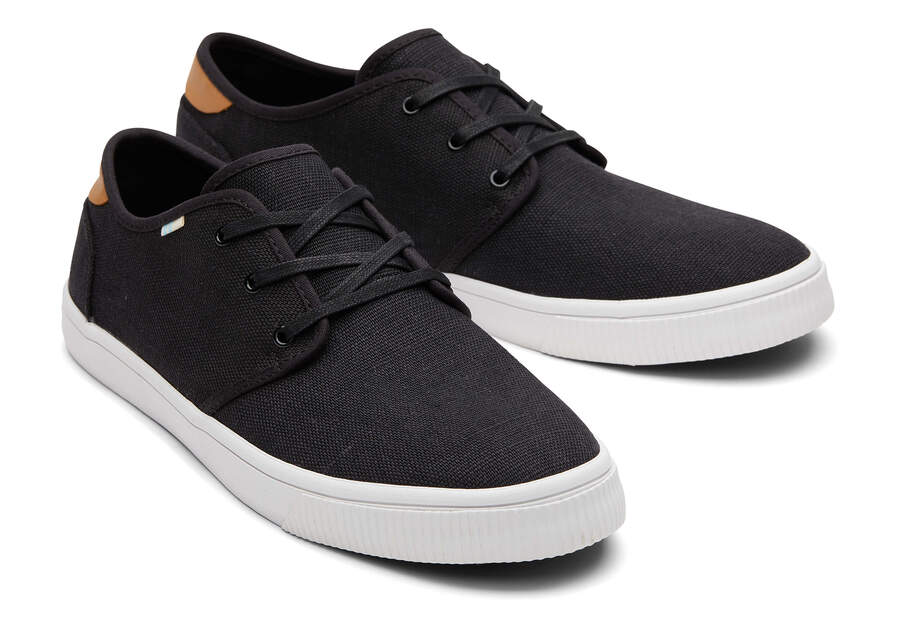 Toms Carlo Sneaker Férfi Tornacipő Fekete Magyarország | HU463-353