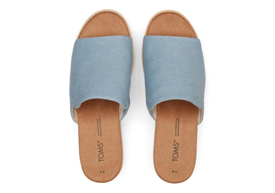 Toms Diana Mule Sandal Női Szandál Kék Magyarország | HU799-793