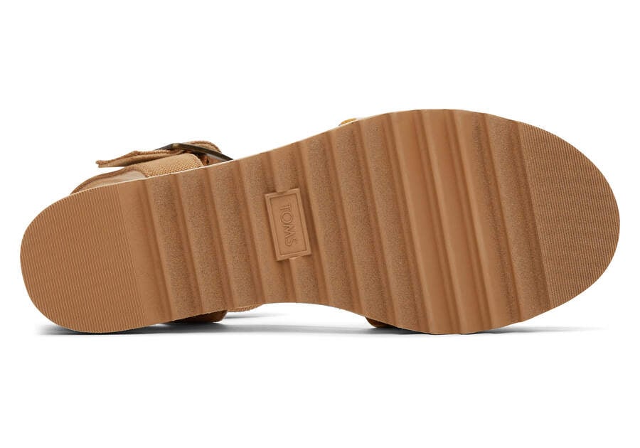 Toms Diana Éktalpú Sandal Női Szandál Barna Magyarország | HU276-608