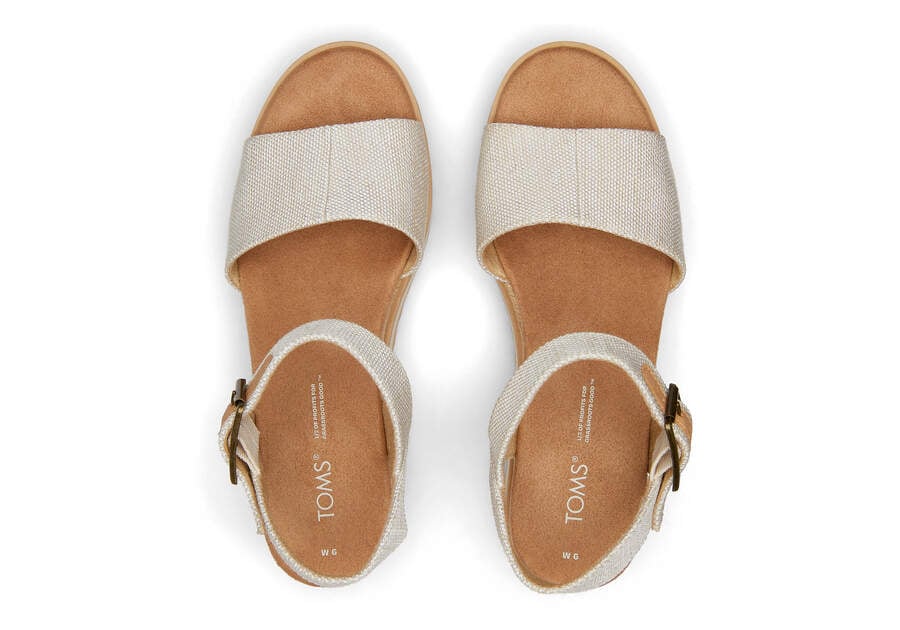 Toms Diana Éktalpú Sandal Női Szandál Bézs Magyarország | HU208-350