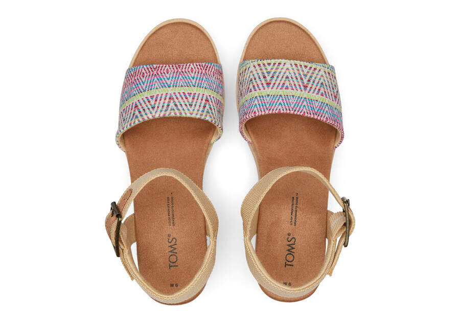 Toms Diana Éktalpú Sandal Női Szandál Bézs Magyarország | HU781-077