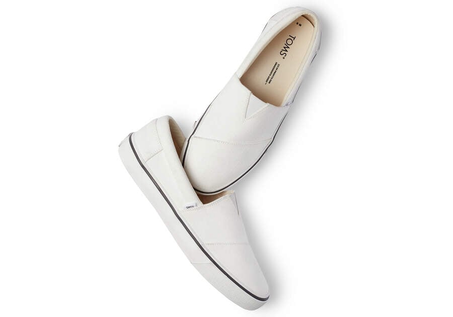 Toms Fenix Férfi Slip On Fehér Magyarország | HU418-007