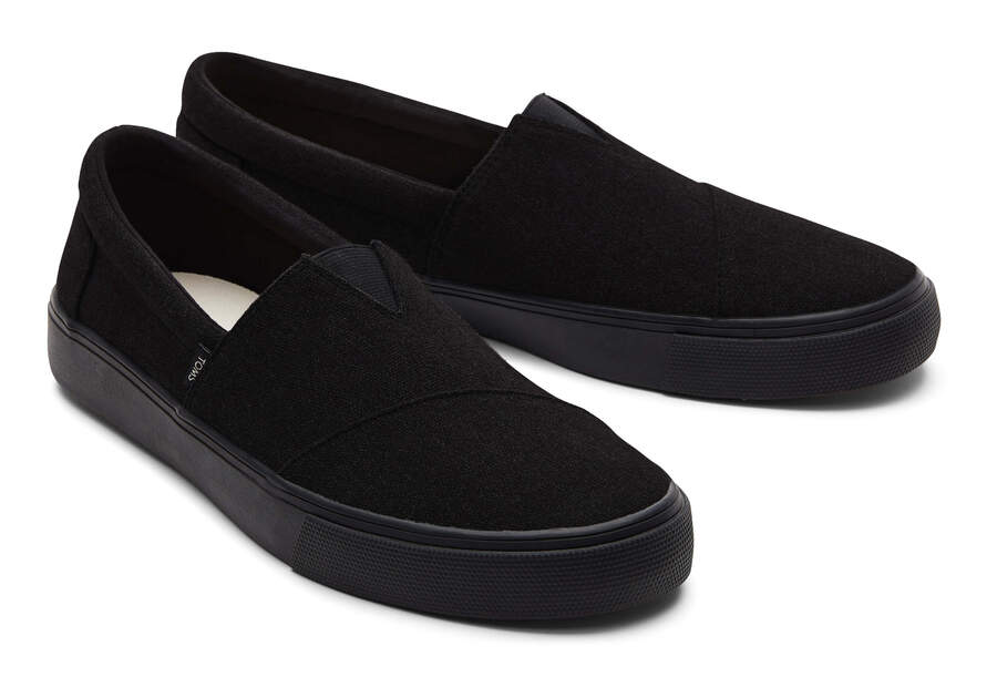 Toms Fenix Férfi Slip On Fekete Magyarország | HU361-268