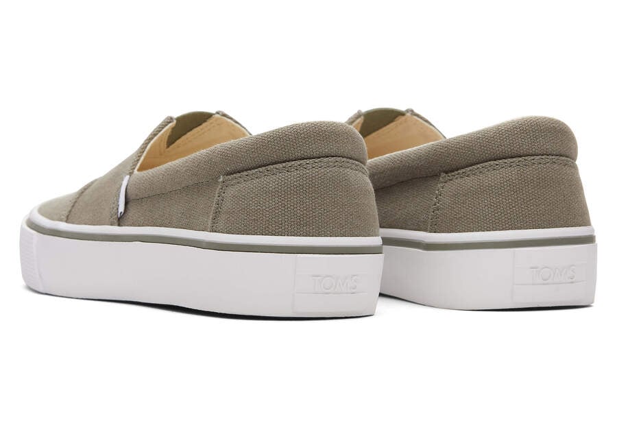 Toms Fenix Női Slip On Szürke Magyarország | HU863-418