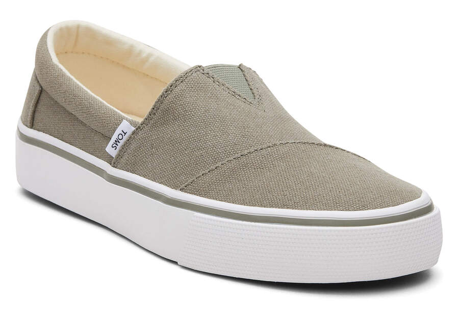 Toms Fenix Női Slip On Szürke Magyarország | HU863-418