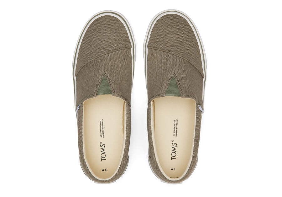 Toms Fenix Női Slip On Szürke Magyarország | HU863-418