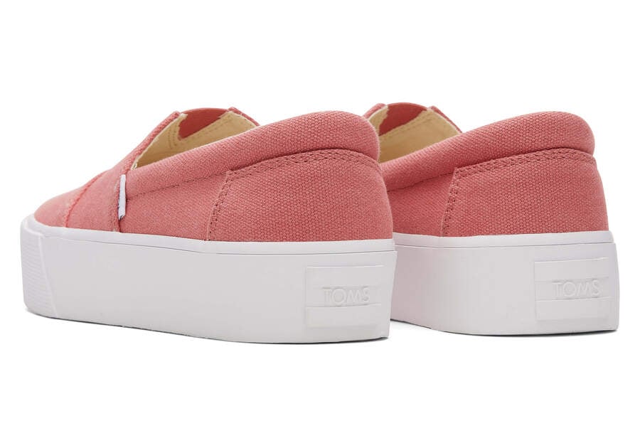 Toms Fenix Platform Női Slip On Rózsaszín Magyarország | HU712-475