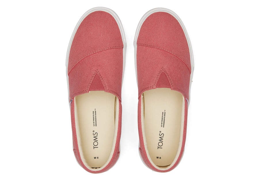 Toms Fenix Platform Női Slip On Rózsaszín Magyarország | HU712-475