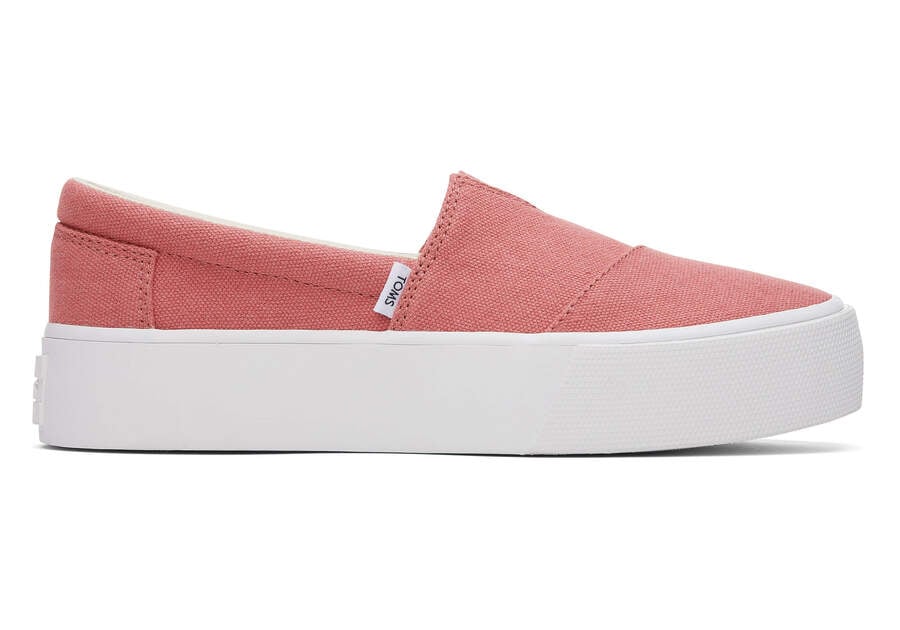 Toms Fenix Platform Női Slip On Rózsaszín Magyarország | HU712-475