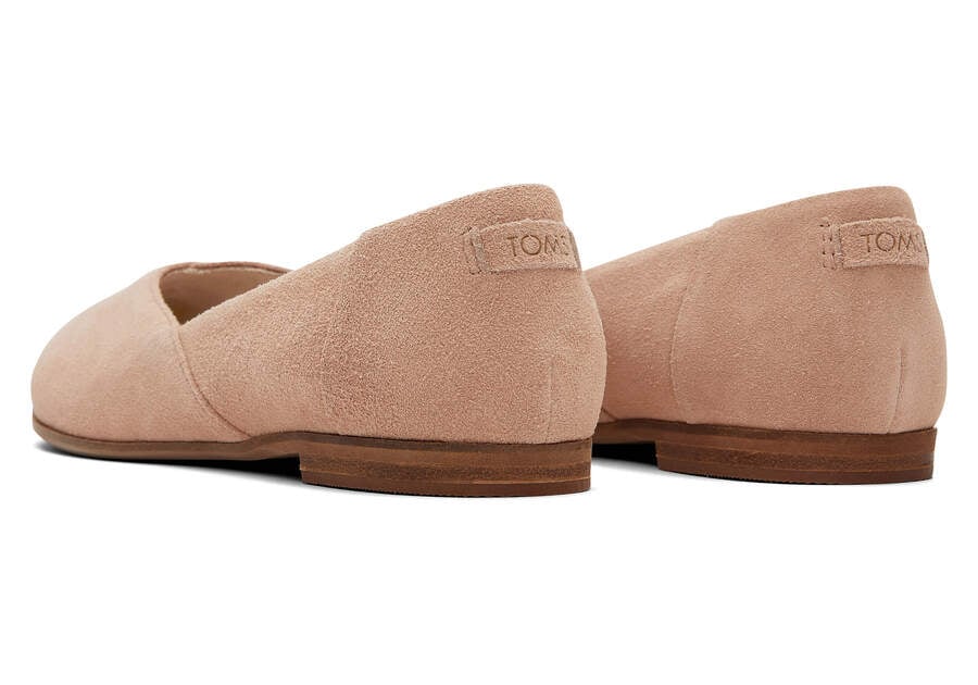 Toms Jutti Neat Lapos Női Balerina Cipő Barna Magyarország | HU185-704