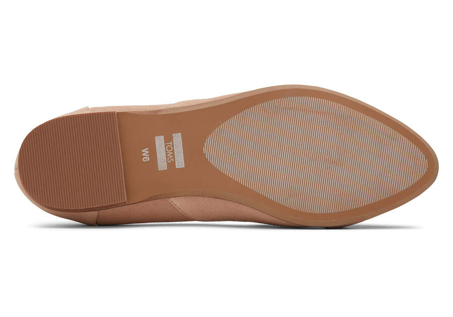 Toms Jutti Neat Lapos Női Balerina Cipő Barna Magyarország | HU185-704