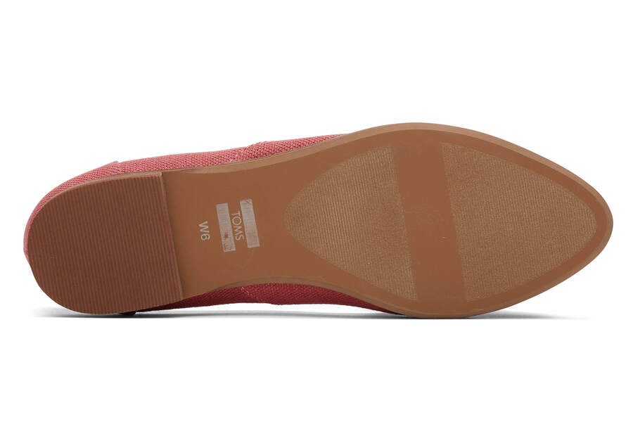 Toms Jutti Neat Lapos Női Balerina Cipő Rózsaszín Metal Magyarország | HU223-788