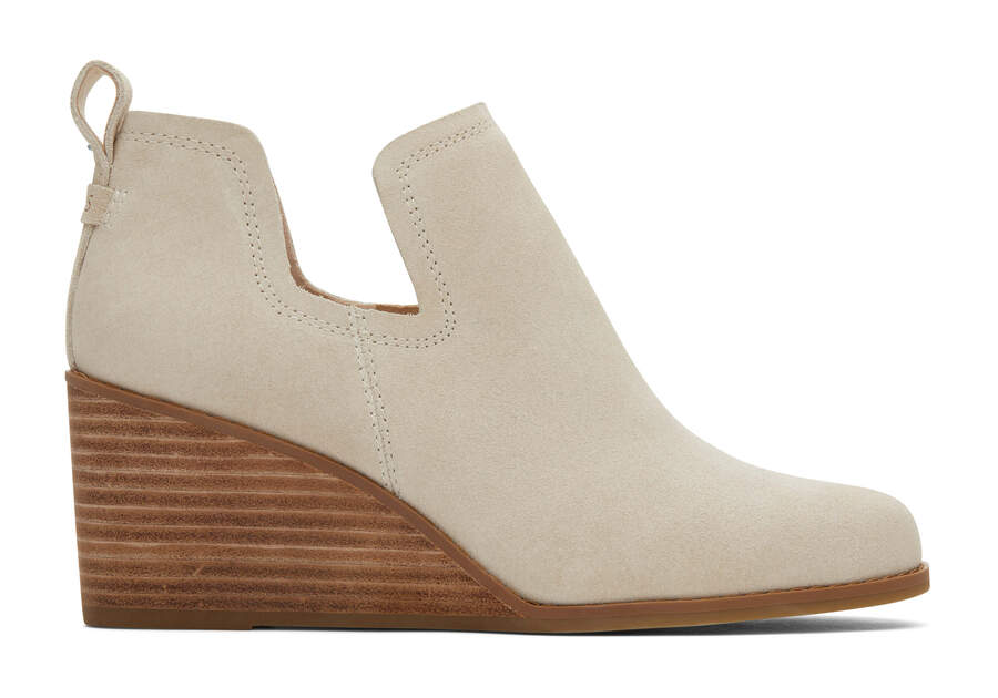 Toms Kallie Éktalpú Bootie Női Bakancs Krém Magyarország | HU312-364