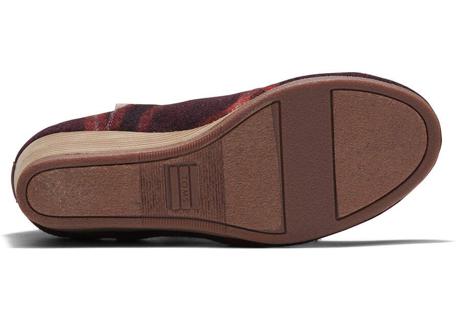 Toms Kelsey Éktalpú Bootie Női Bakancs Piros Magyarország | HU234-216