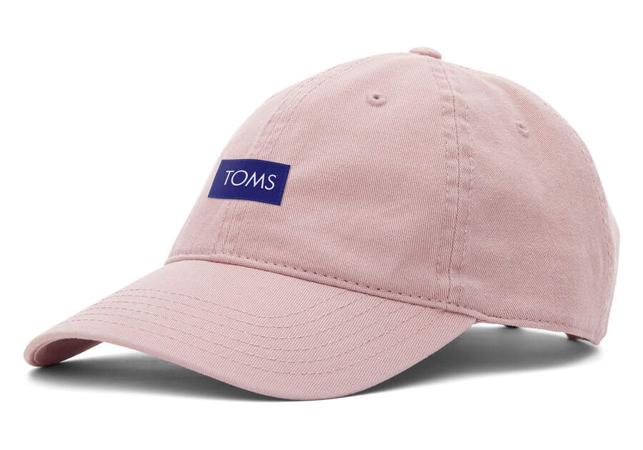 Toms Logo Dad Hat Férfi Kiegészítők Rózsaszín Magyarország | HU721-149