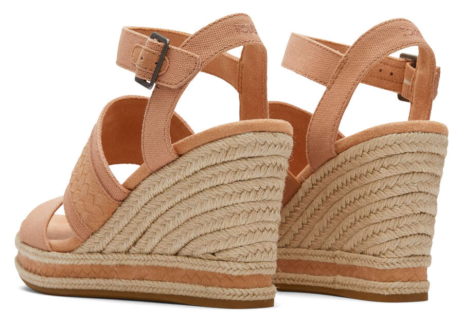 Toms Madelyn Éktalpú Sandal Női Szandál Bézs Magyarország | HU279-211