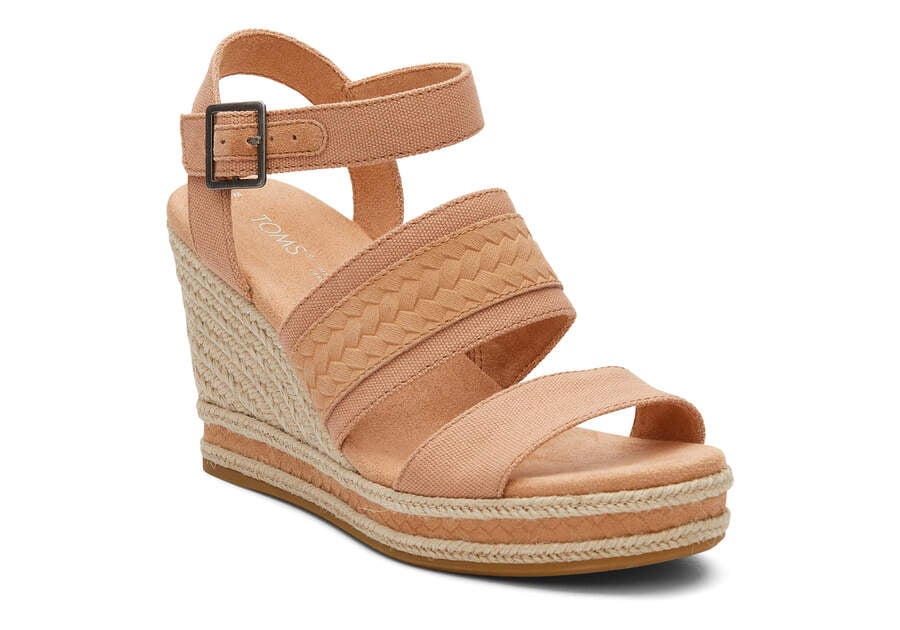 Toms Madelyn Éktalpú Sandal Női Szandál Bézs Magyarország | HU279-211