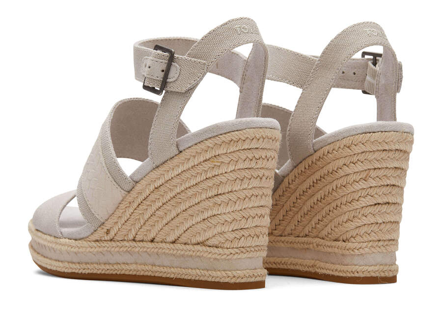 Toms Madelyn Éktalpú Sandal Női Szandál Szürke Magyarország | HU777-201