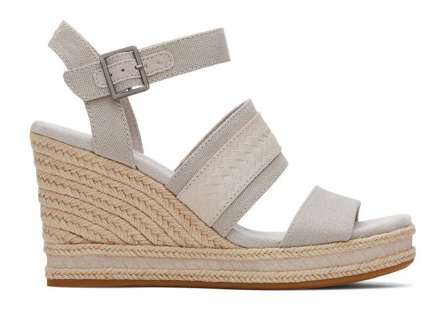 Toms Madelyn Éktalpú Sandal Női Szandál Szürke Magyarország | HU777-201