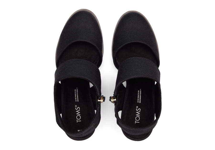 Toms Majorca Closed Toe Sandal Női Szandál Fekete Magyarország | HU517-681