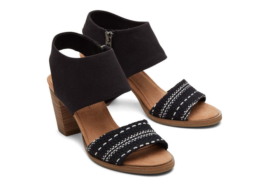 Toms Majorca Cutout Sandal Női Szandál Fekete Magyarország | HU401-939