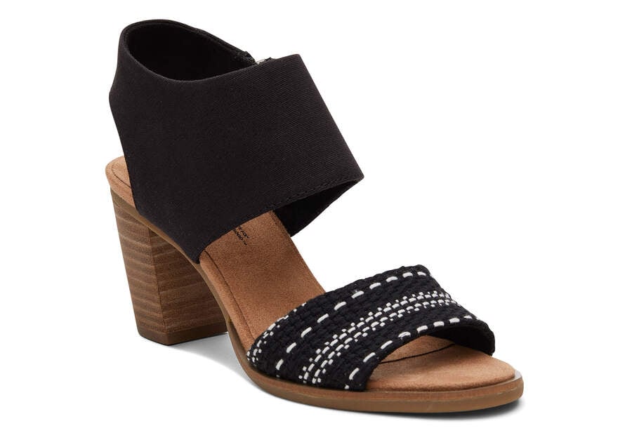 Toms Majorca Cutout Sandal Női Szandál Fekete Magyarország | HU401-939