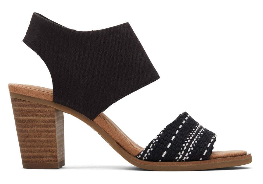 Toms Majorca Cutout Sandal Női Szandál Fekete Magyarország | HU401-939