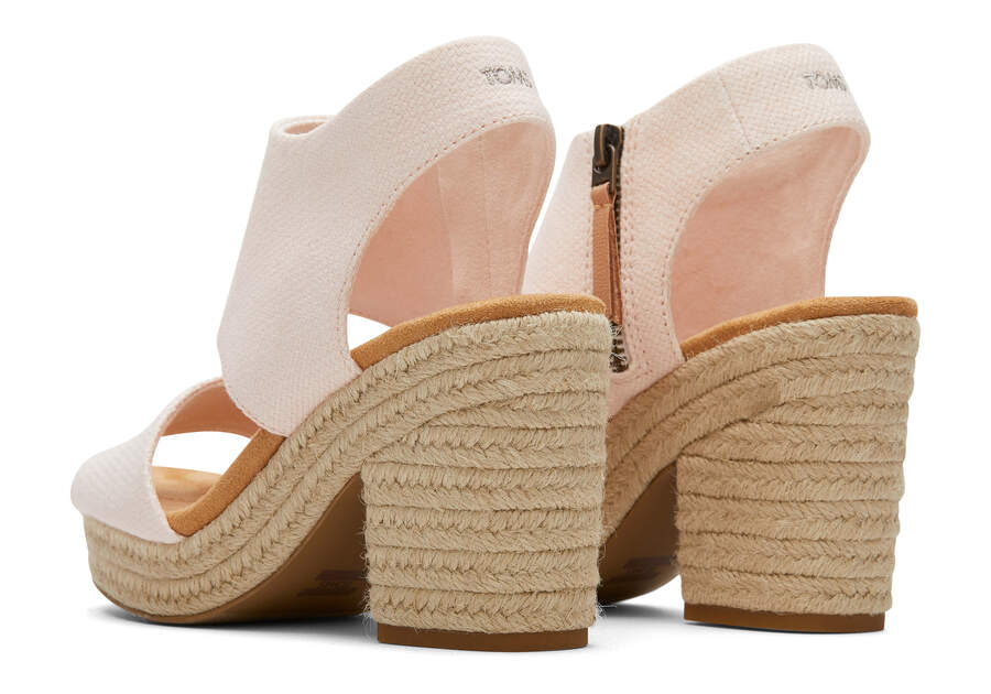 Toms Majorca Rope Platform Sandal Női Szandál Korall Magyarország | HU766-856