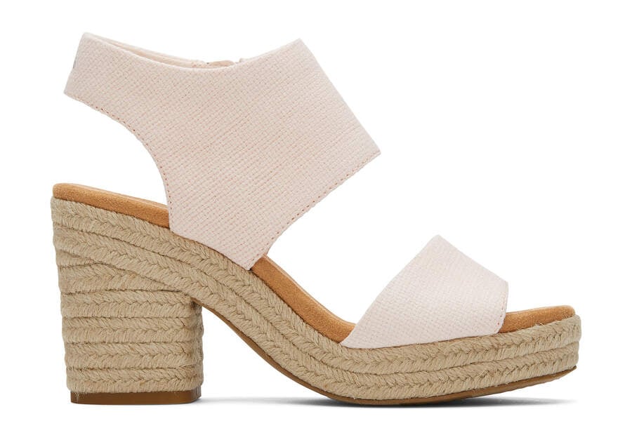 Toms Majorca Rope Platform Sandal Női Szandál Korall Magyarország | HU766-856