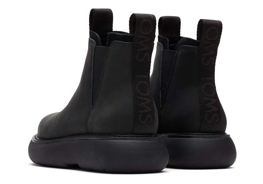 Toms Mallow Boot Női Csizma Fekete Magyarország | HU500-409