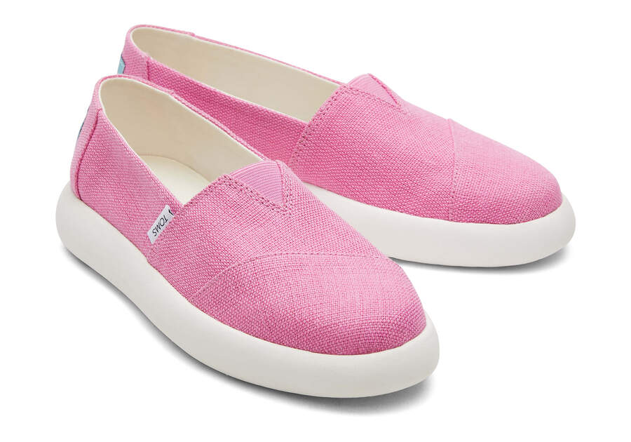 Toms Mallow Heritage Vászon Női Slip On Rózsaszín Magyarország | HU408-677