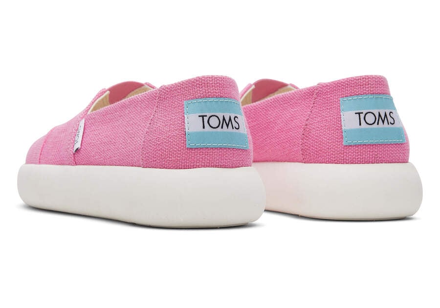 Toms Mallow Heritage Vászon Női Slip On Rózsaszín Magyarország | HU408-677