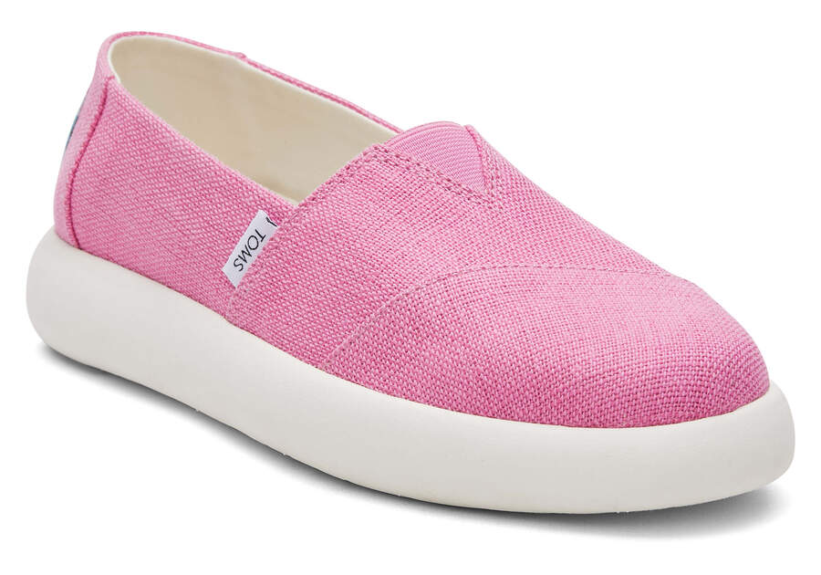 Toms Mallow Heritage Vászon Női Slip On Rózsaszín Magyarország | HU408-677