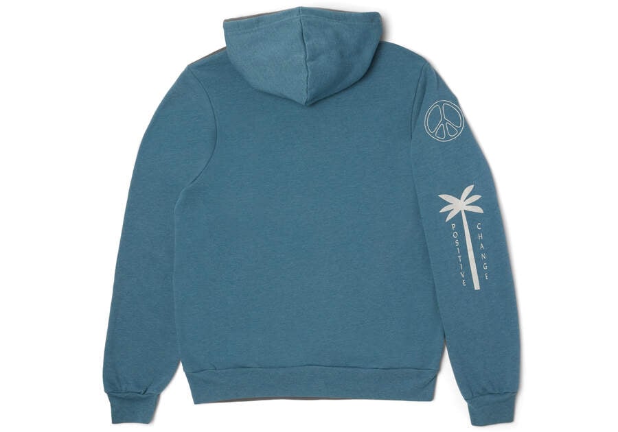 Toms Multi Grafika Fleece Hoodie Férfi Kapucnis Pulóver Színes Magyarország | HU562-013