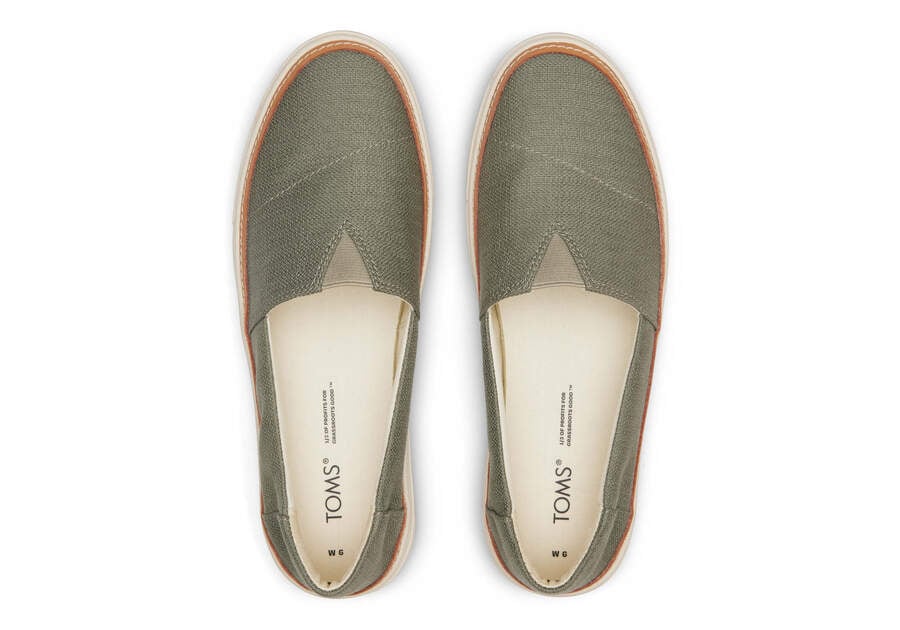 Toms Parker Slip On Női Slip On Szürke Magyarország | HU483-474