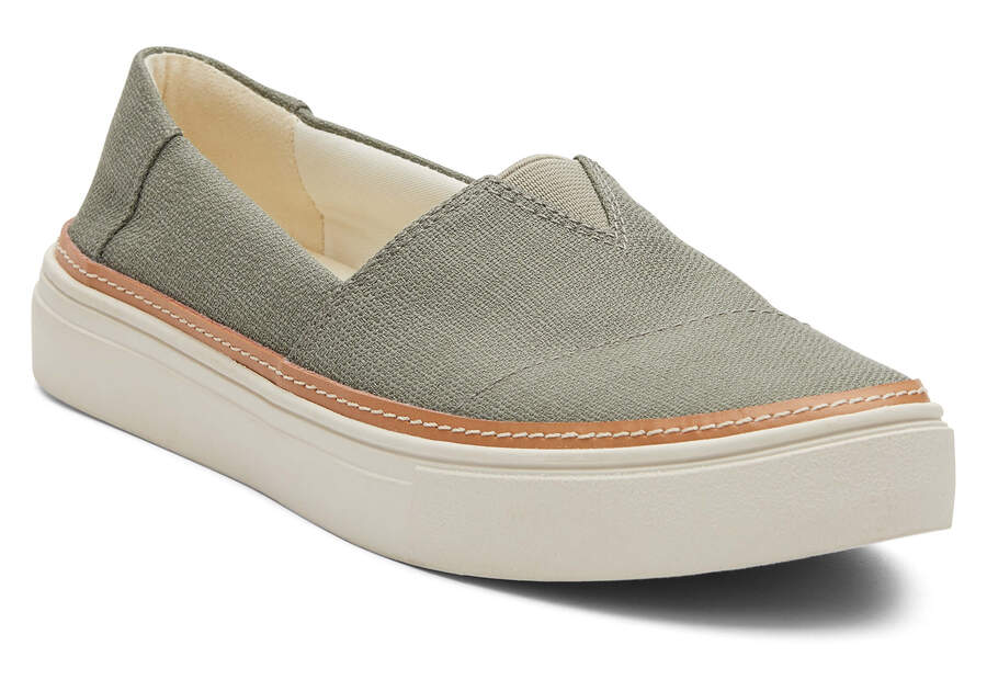 Toms Parker Slip On Női Slip On Szürke Magyarország | HU483-474