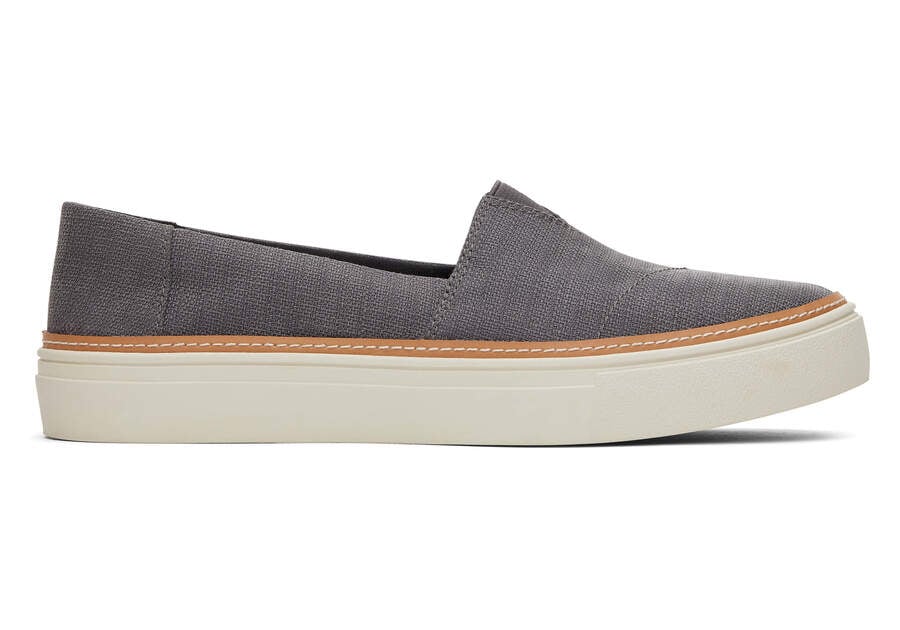 Toms Parker Slip On Női Slip On Sötétszürke Magyarország | HU337-365