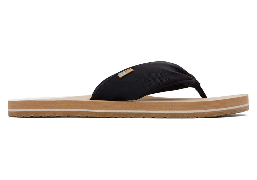 Toms Piper Flip Flop Női Szandál Fekete Magyarország | HU786-439