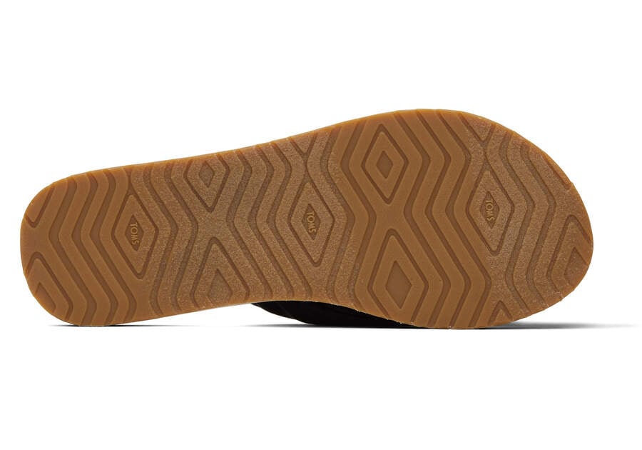 Toms Piper Flip Flop Női Szandál Fekete Magyarország | HU786-439